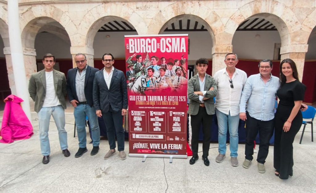 Entidad en El Burgo de Osma que presenta una Feria rematada