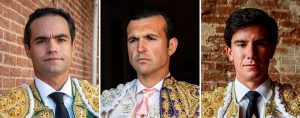 Los tres matadores de este sábado en Las Ventas