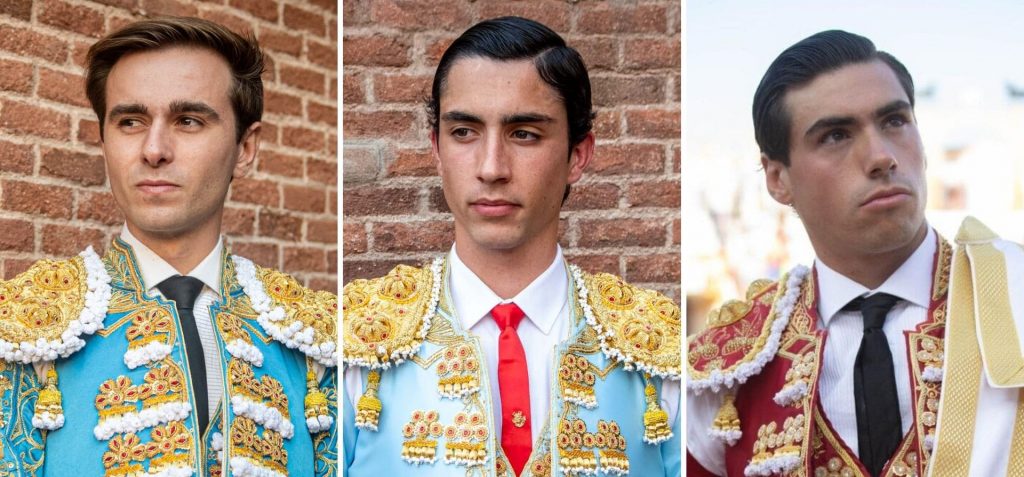 Los tres novilleros de la primera de 'Cénate Las Ventas'