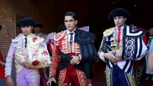 Voluntad y disposición de la terna de novilleros en Madrid