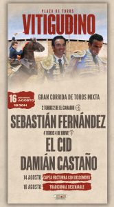 Vitigudino remata el cartel para la corrida de toros de su Feria