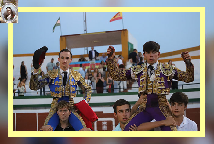 Blas Márquez y 'El Ñoño', a hombros en Castellar