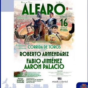 Alfaro programa una corrida de toros mixta para el 16 de agosto