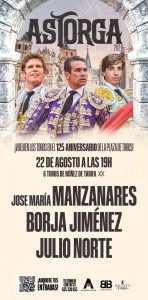 Cartel estelar para el 125º Aniversario de la plaza de Astorga