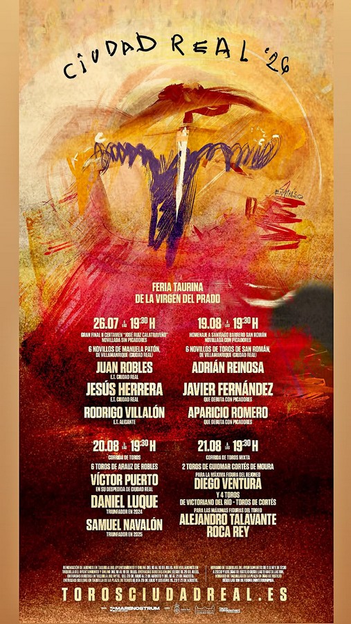Carteles de la Feria de la Virgen del Prado de Ciudad Real