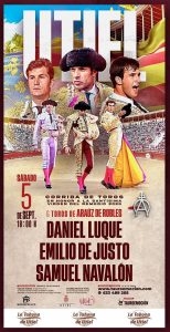 Utiel ya tiene cartel para la corrida de toros de su Feria