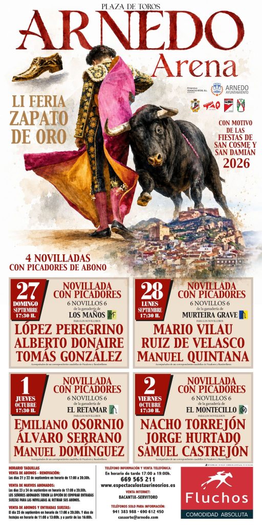 Arnedo presenta la LI Feria del Zapato de Oro