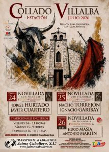 Novilladas y encierros en la Feria de Collado Villalba