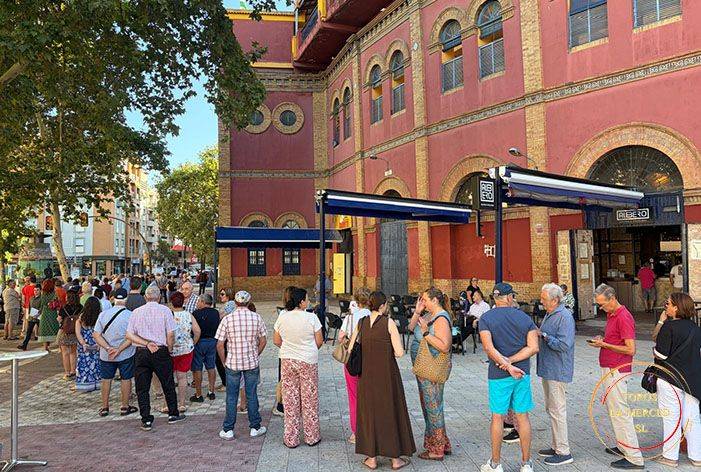 Cartel de 'no hay billetes' en Huelva para el 3 de agosto