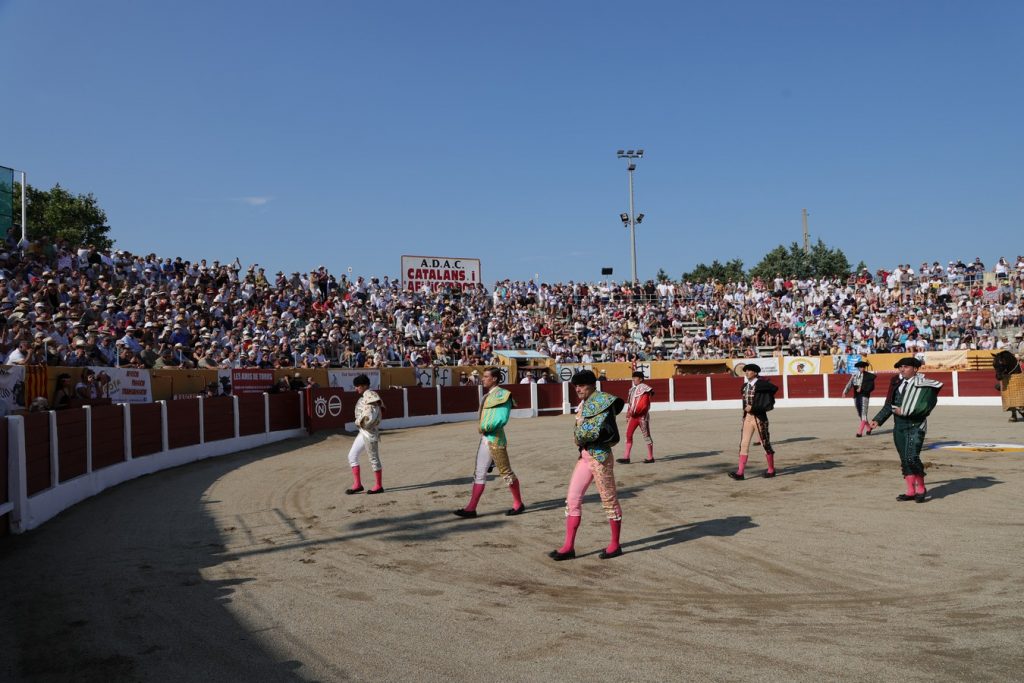 Dos vueltas al ruedo en la corrida de Ceret