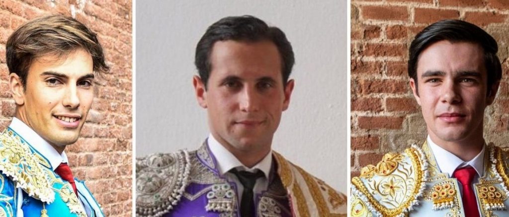 Los tres novilleros de la cuarta de 'Cénate Las Ventas'