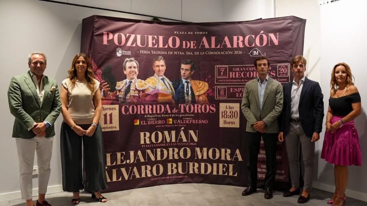 Presentada la Feria Taurina de Pozuelo de Alarcón