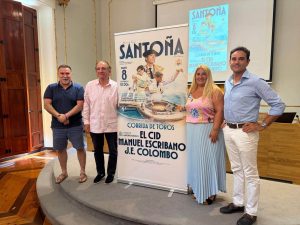 Cartel para las Fiestas Patronales de Santoña