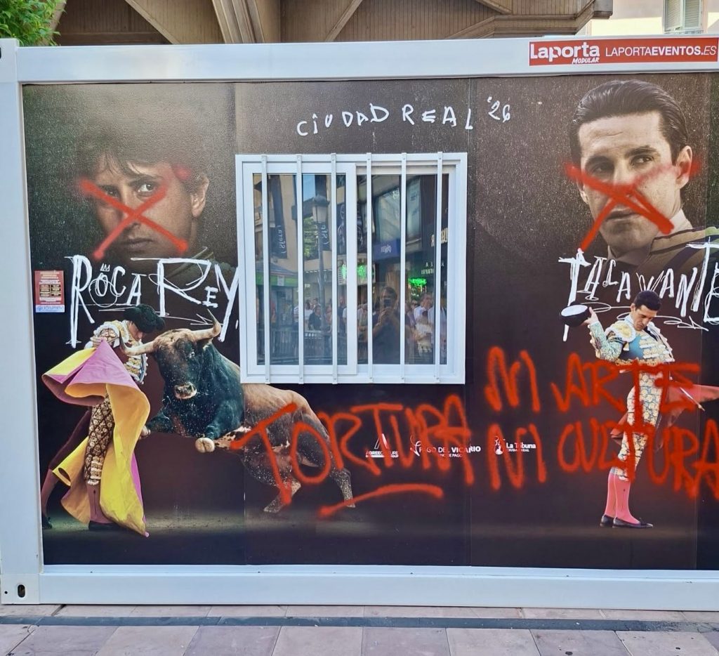 Vandalismo contra las taquillas en Ciudad Real