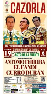 Corrida de toros en Cazorla el 19 de septiembre