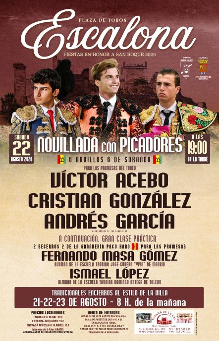 Una novillada de Sorando para la Feria de Escalona