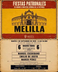Melilla remata el cartel de su corrida de toros
