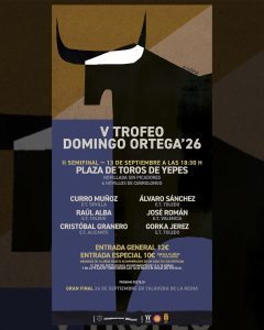 Definidas las semifinales del V Certamen Domingo Ortega