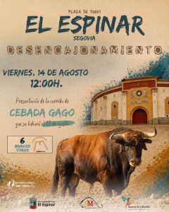 Desencajonamiento de los Cebada Gago en El Espinar