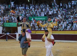 El Fandi y Marco Pérez, a hombros en Huesca