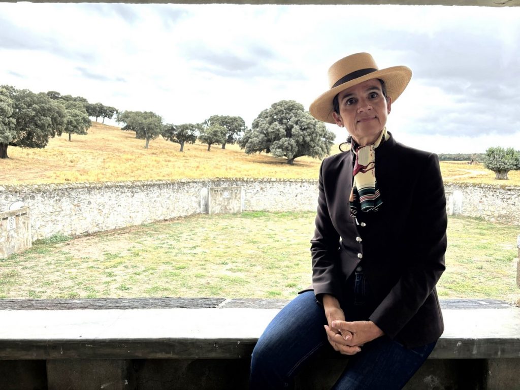 Mª José Majeroni sobre la corrida de Arenas de San Pedro