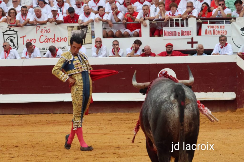 Corrida sin trofeos en Dax