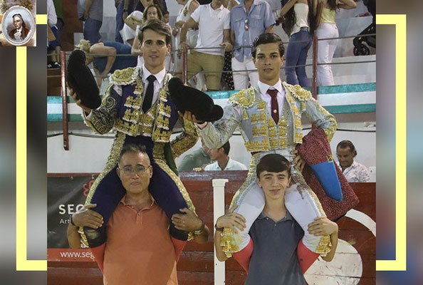 Manuel León y Antonio Ortega, a hombros en Navas de San Juan