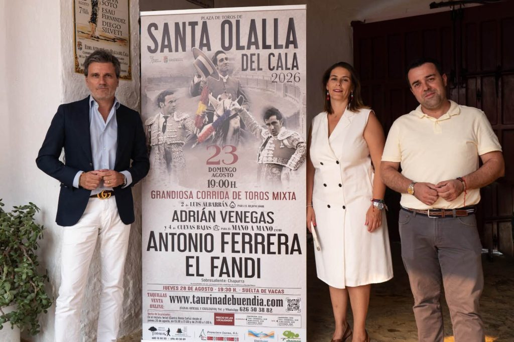 Santa Olalla del Cala programa una corrida de toros mixta