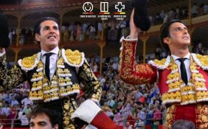 Talavante y Roca Rey, a hombros en Almería