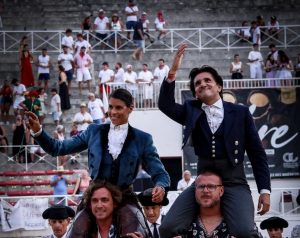 Diego Ventura y Lea Vicens, triunfal mano a mano en Beziers