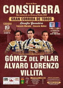 Tres toreros toledanos para la Feria de Consuegra