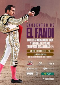 Encuentro de El Fandi con los aficionados de Jaén