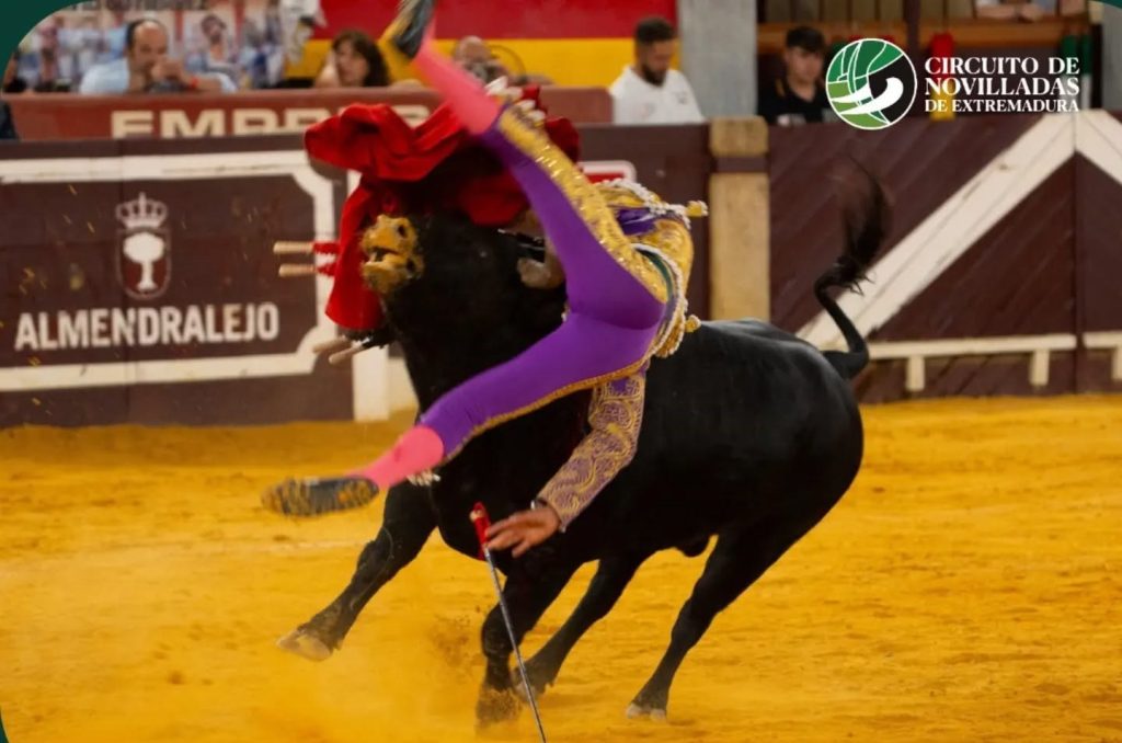 David Gutiérrez sufre una cornada envainada