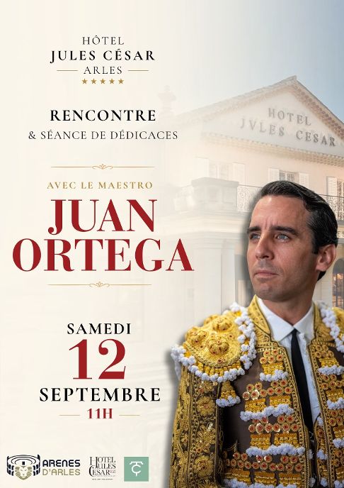 Juan ortega, encuentro con la afición de Arles