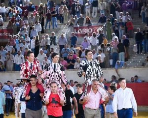 Triunfal corrida de toros goyesca en Lorca