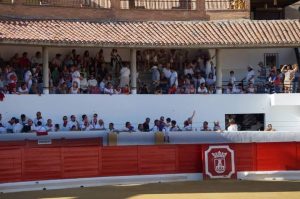 Tres orejas en la novillada de Peralta