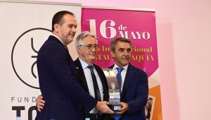 Justo Algaba, premiado en Albacete