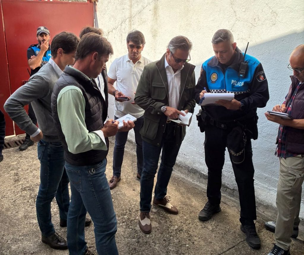 Los toros para la corrida de Arenas de San Pedro