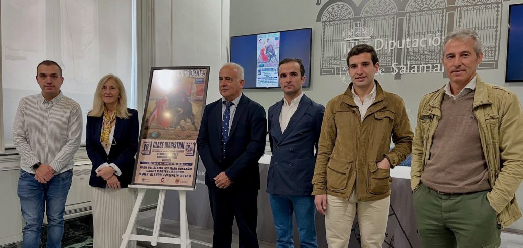 Clase magistral con diestros salmantinos de Alba de Tormes