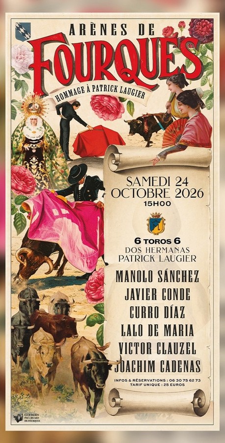 Homenaje al ganadero Patrick Laugier en Fourques